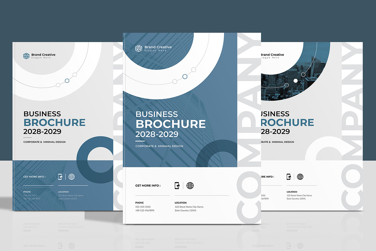 Business Brochure Cover Template, a Brochure Template by Spark_Creative (Photo 4 of 17)