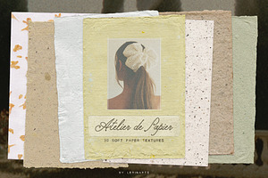 Atelier de Papier - Paper Textures, a Texture Graphic by lerinartstudio