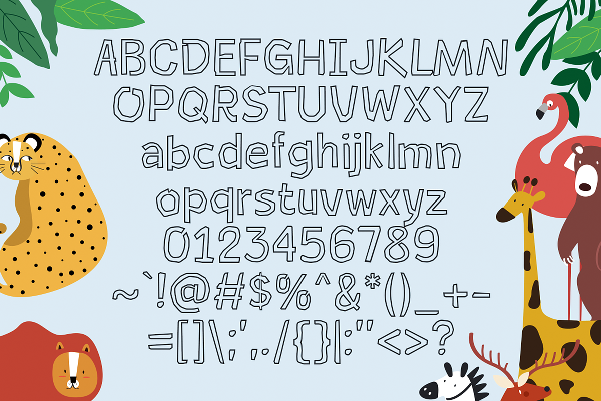 Stoneline - Fun Cartoon Fonts, a Sans Serif Font by Konstantine Studio (Photo 6 of 6)