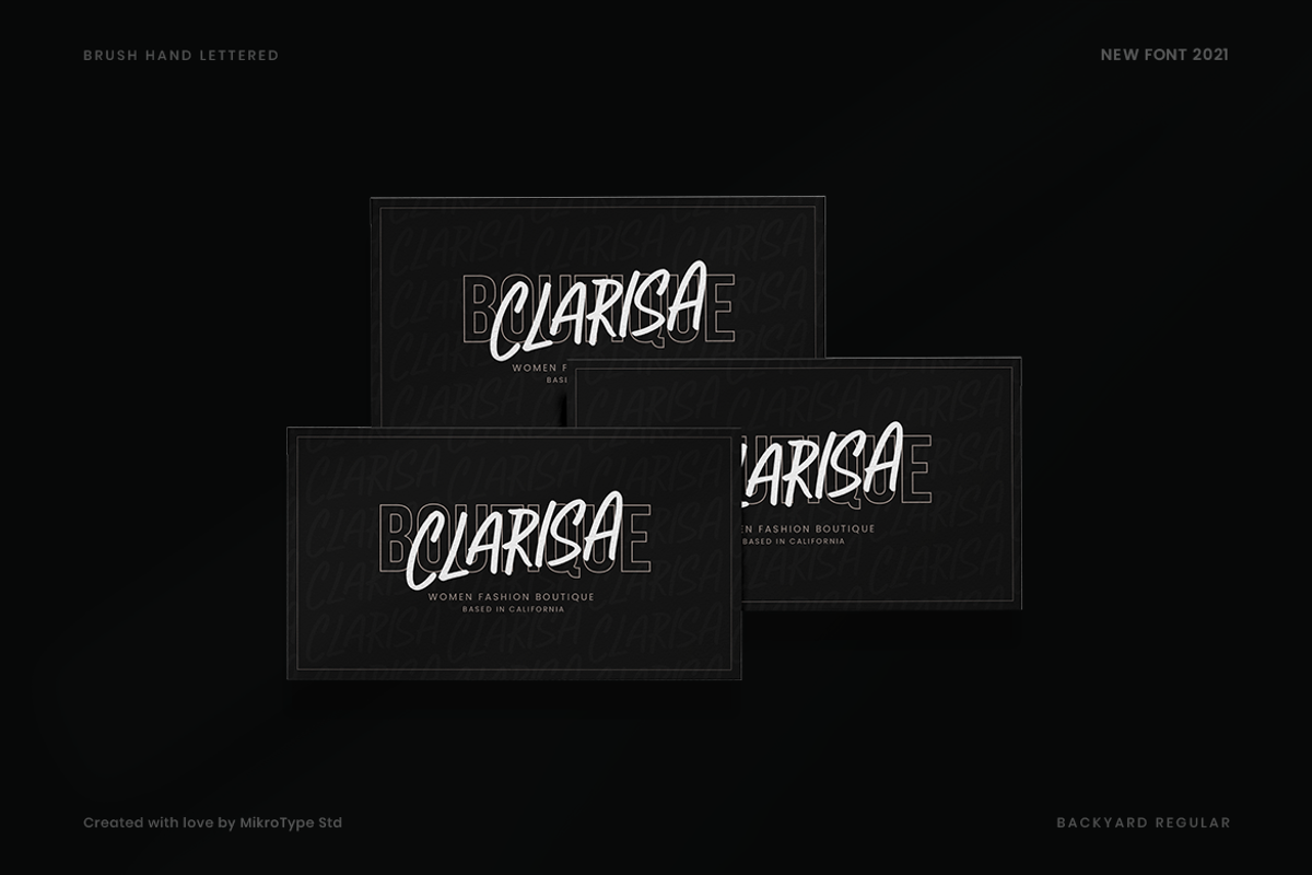 Backyard Natural Business Font, a Sans Serif Font by MikroType Std (Photo 7 of 9)