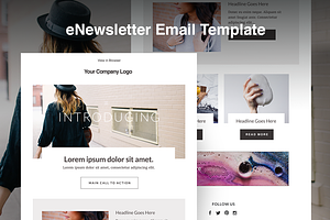 Responsive Email Template Bloggers