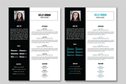 Minimalist Resume / CV - 2 Versions, a Resume Template by Outline Design (Thumbnail 3 of 6)