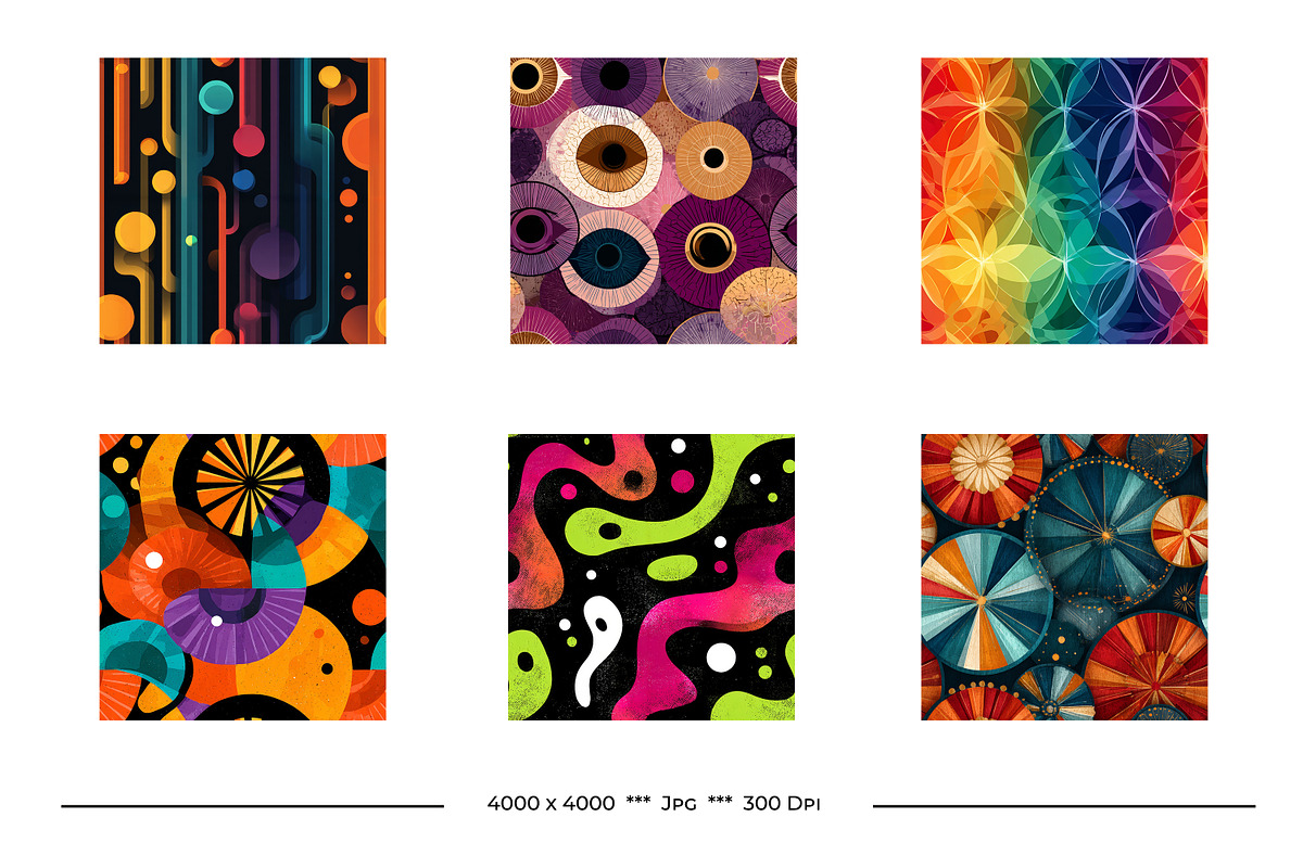Abstract Pattern Bundle, a Pattern Graphic by karenfoleyphoto (Photo 6 of 9)