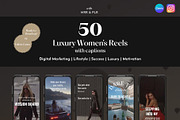 50 Ambitious and Elegant Women Reels, a Social Media Template by Studio DigiCraft (Thumbnail 1 of 9)