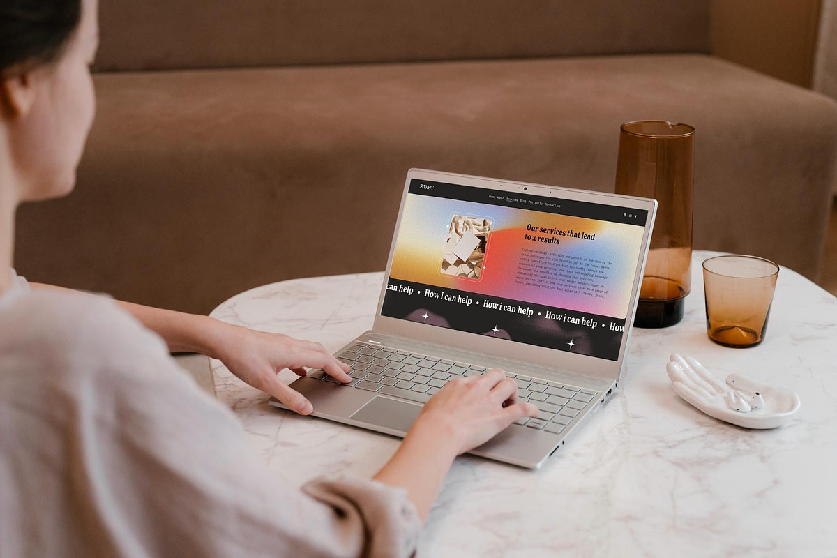 Squarespace Website template, a Squarespace Template by Ciel Lumiere (Photo 7 of 11)