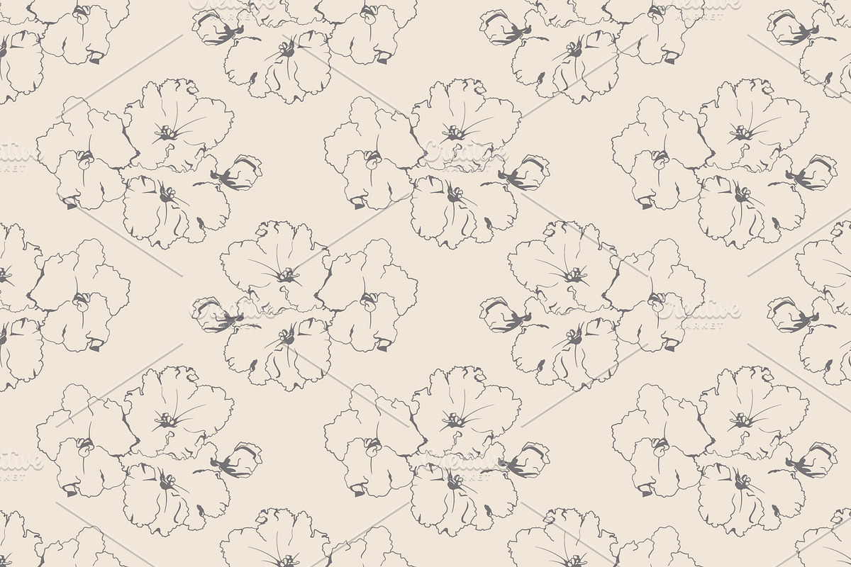 Floral & Flowers Seamless Pattern, a Pattern Graphic by Plaid4You (Photo 3 of 15)