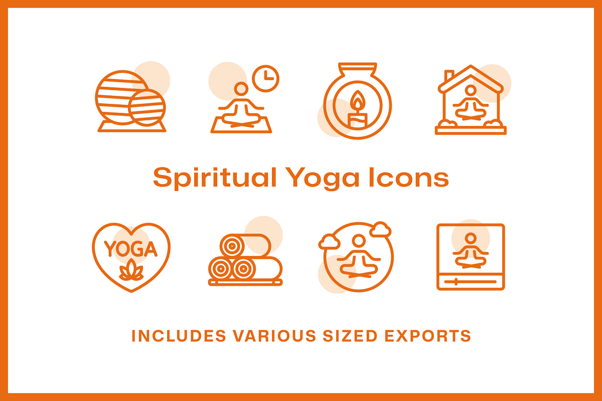 36 Spiritual Yoga Icons, an Icon by Furnace (Photo 4 of 5)