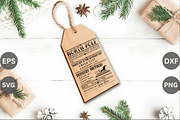 North pole delivery tag SVG Bundle,, an Object Graphic by Cut File (Thumbnail 4 of 5)