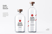 Glass Bottle Mockup, a Product Mockup by zpackcreative (Thumbnail 1 of 5)