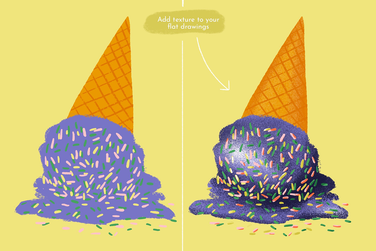Texture Procreate Brushes, a Brush Add-On by Faber Co. (Photo 6 of 7)