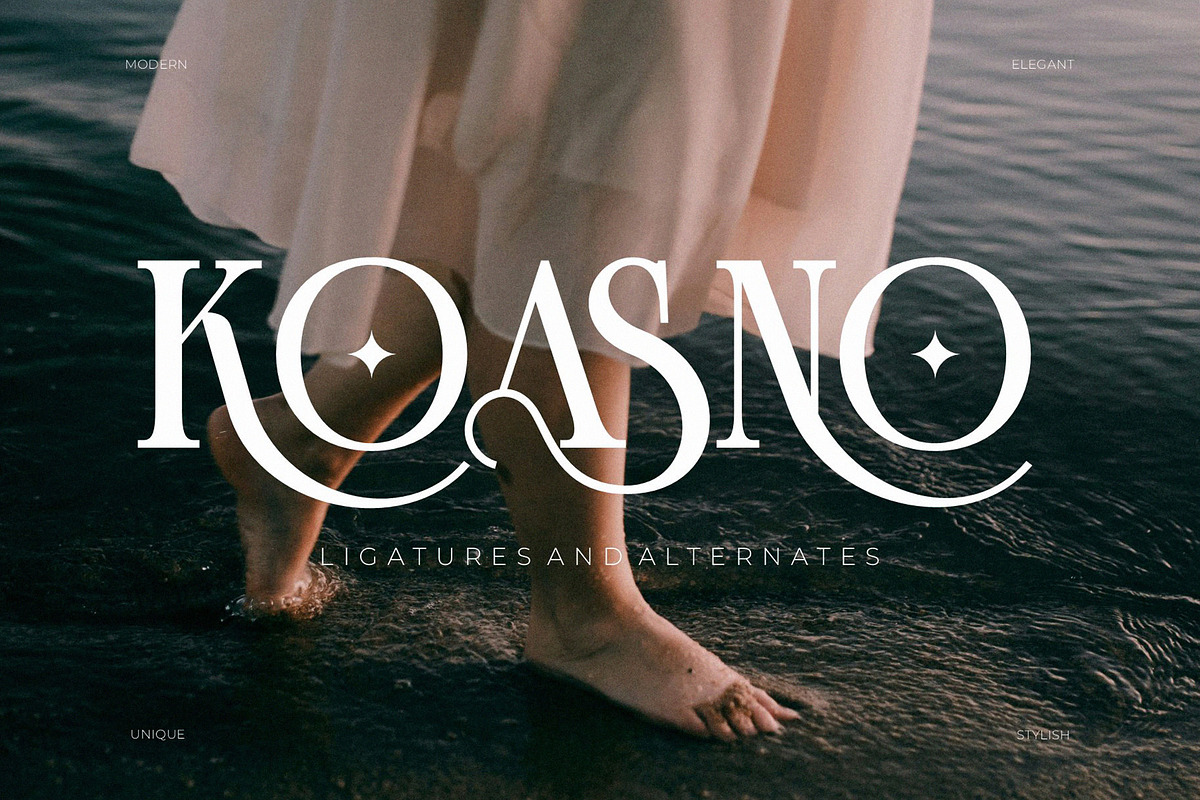 GISSON Unique Ligature Serif preview 3