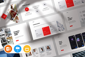Intense - Animated Pitch Deck, a Presentation Template by TemplateZuu