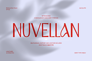 Nuvellan - Elegant Sans Serif Font, a Font by Indotype Foundry (Thumbnail 1 of 10)