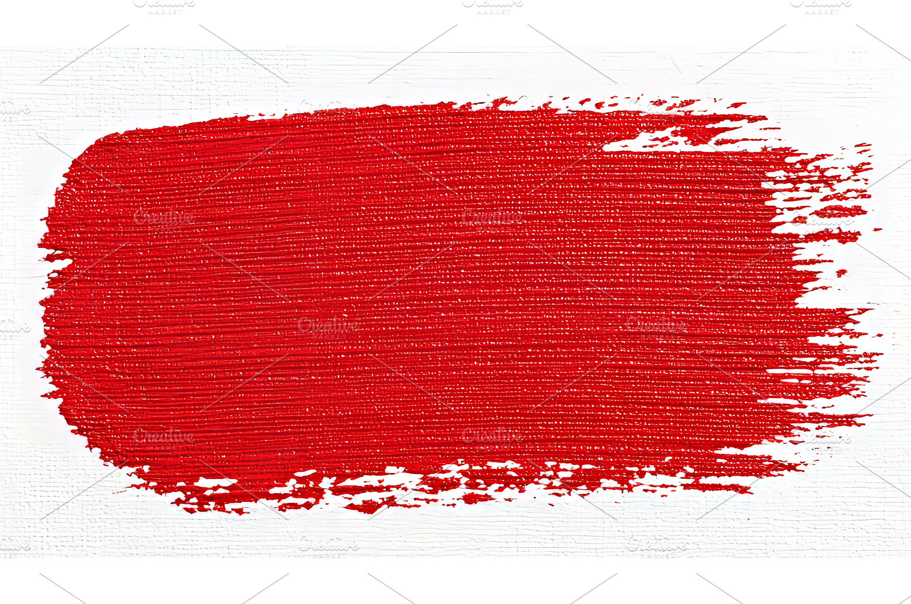 On a white background, a lone red, an Arts & Entertainment Photo by ZinetroN