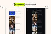 Folio - Minimal Portfolio & Gallery, an UI Kit Template by YoArts (Thumbnail 5 of 5)