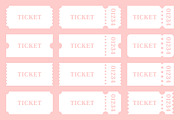 Tickets template, a Graphic by Volyk (Thumbnail 1 of 2)