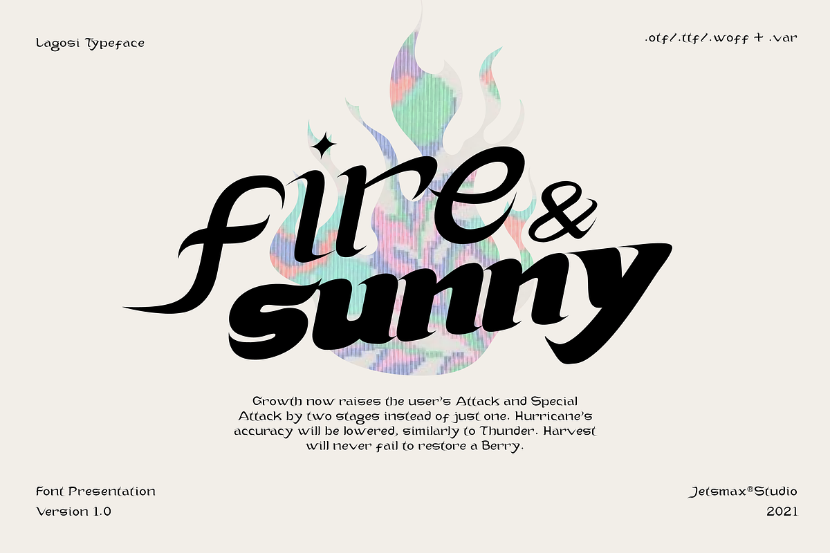 Lagosi Typeface, a Serif Font by Jetsmax® Studio (Photo 4 of 10)