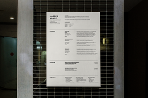 Resume & Cover Letter Template, a Resume Template by Ana Escardine