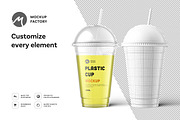 Plastic Cup Mockup, a Cups & Container Mockup by Mockup Factory (Thumbnail 2 of 3)