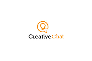 Creative Chat Logo Template