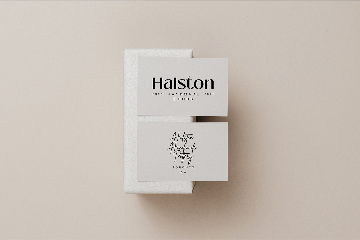 Halston Canva Modern Logo Kit, a Branding & Logo Template by Forth and Wild (Photo 4 of 11)