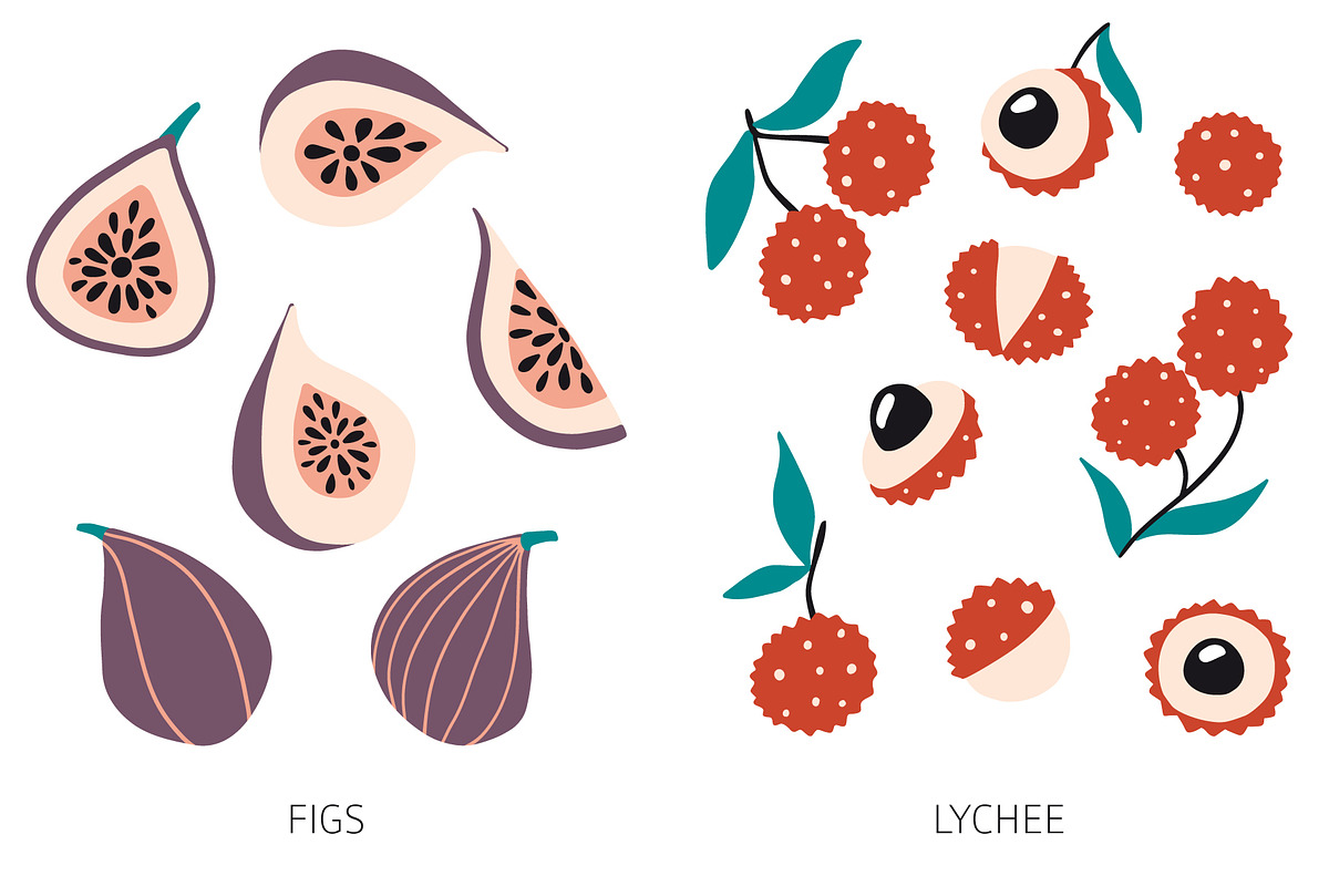 TROPICAL PARADISE patterns and friut, a Pattern Graphic by Lena Nikolaeva (Photo 13 of 16)