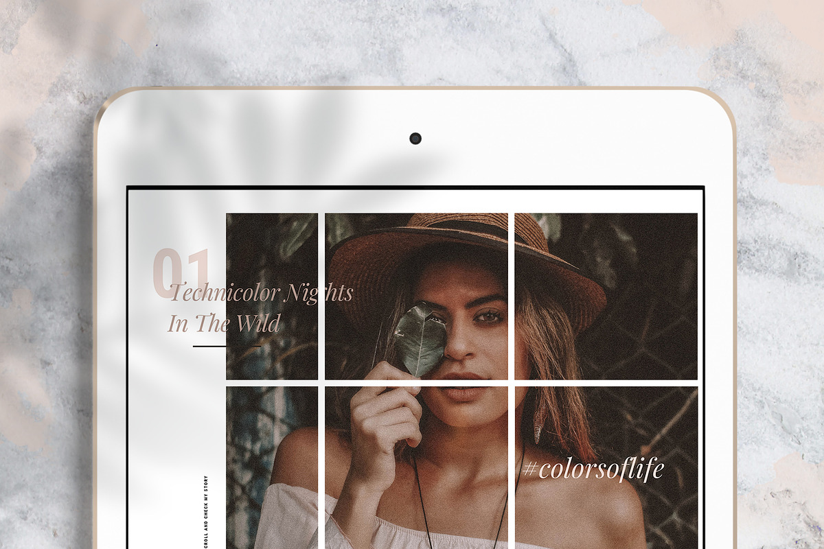 #InstaGrid 1.0 Canva Puzzle Template, a Social Media Template by SilverStag Type Foundry (Photo 5 of 14)