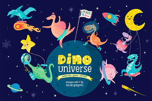 Dino Universe. Cute Collection
