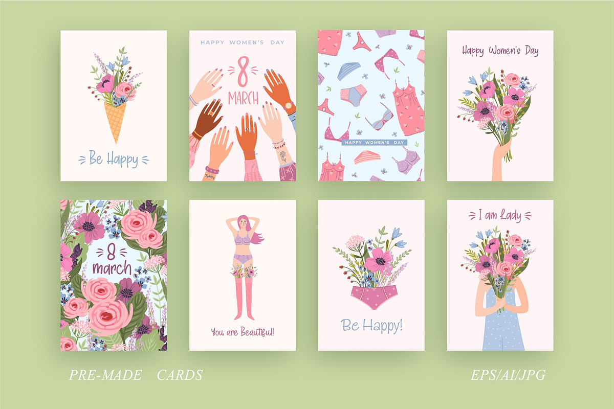I am Lady! Vector collection, a Person Illustration by Nadia Grapes (Photo 4 of 10)