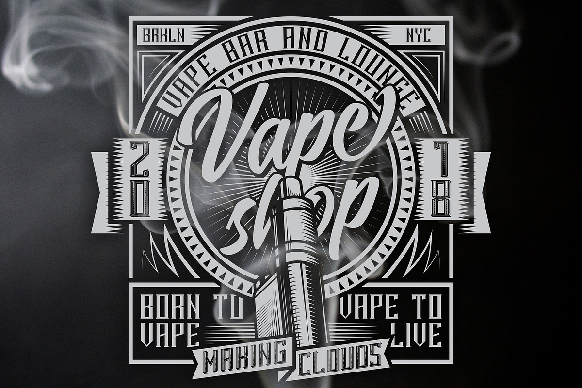 Smokers typeface preview 8