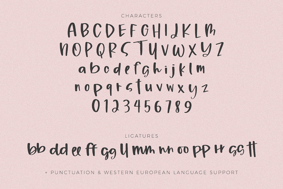 Sweetpea Handwriting Font, a Handwritten Font by Beck McCormick (Photo 10 of 10)