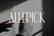 Allerick | Modern Classic, a Sans Serif Font by Muntab_Art (Thumbnail 1 of 9)