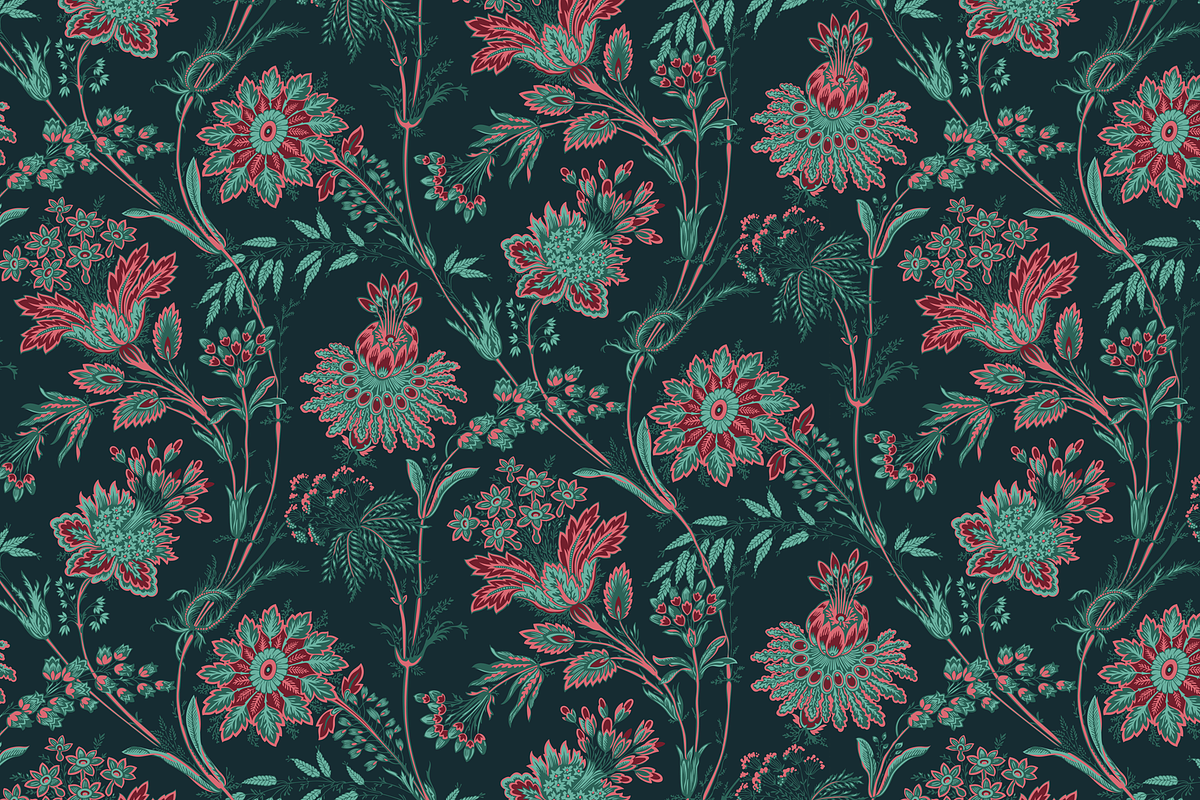 JACOBINE - Seamless Vector Pattern, a Pattern Graphic by C & G (Photo 5 of 5)