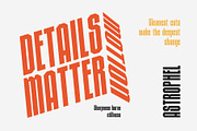 CS Astrophel – Condensed Font, a Sans Serif Font by Craft Supply Co. (Thumbnail 3 of 8)