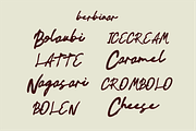 Berbinar | A Ink Script Font, a Script Font by imdeyaa (Thumbnail 3 of 8)