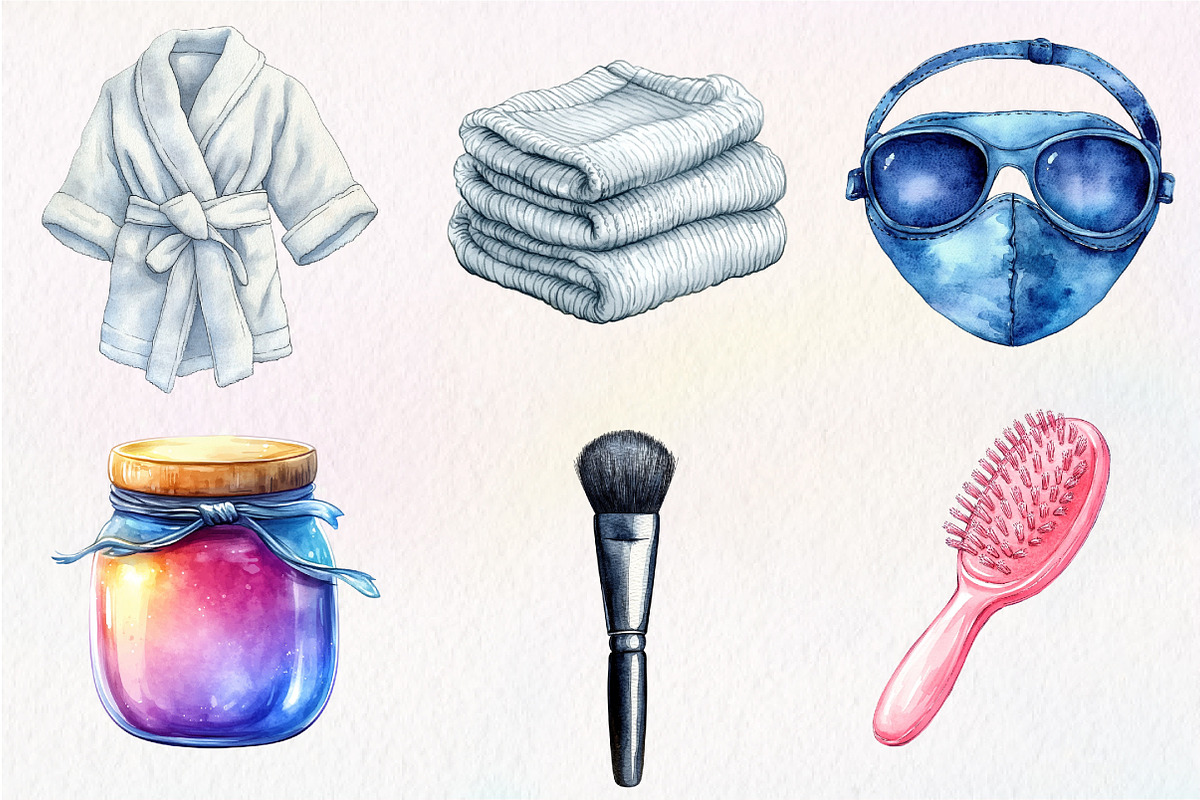 Cozy Self Care Clipart Bundle, an Illustration by Dream Creation (Photo 5 of 6)