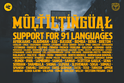 EAST SIDE CONEXION, a Serif Font by KÄLETRE (Thumbnail 2 of 4)