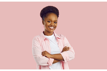 Happy smiling confident woman in, a Person Photo by StudioRomantic