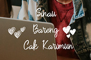 San Diego, a Script Font by Zaenal Studio (Thumbnail 9 of 13)