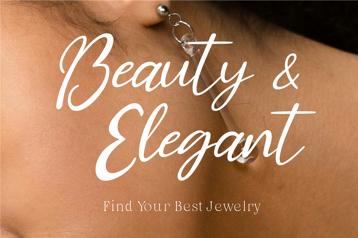 Elegantique Scrypta, a Handwritten Font by Indotype Foundry (Photo 4 of 10)