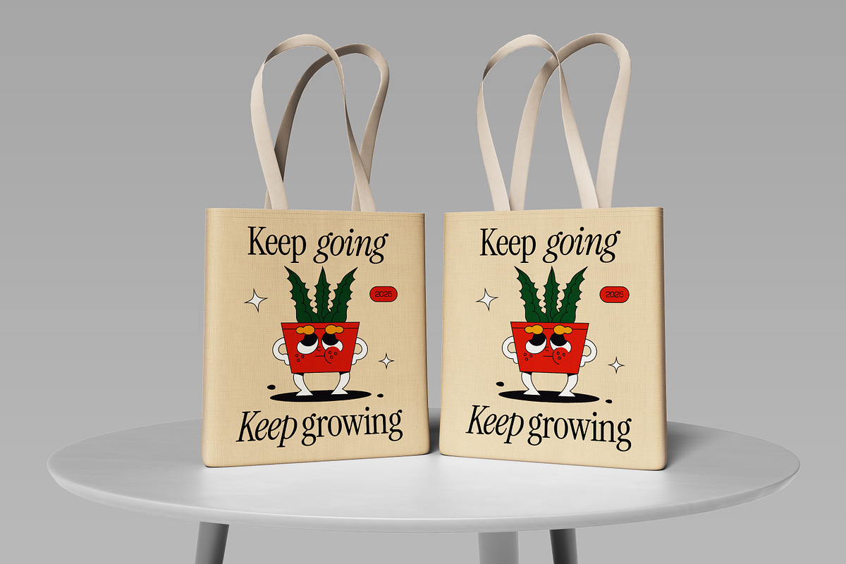 Tote Bag Mockup, a Product Mockup by graphicook (Photo 2 of 5)