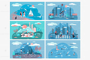 24 Holidays And Travel V1 Concepts, a Person Illustration by VectorMine (Thumbnail 5 of 9)