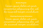 Bioline - Beauty Monoline script, a Script Font by Fontcastle (Thumbnail 2 of 5)