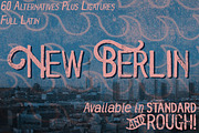 New Berlin, a Sans Serif Font by Ed J Brown (Thumbnail 1 of 3)