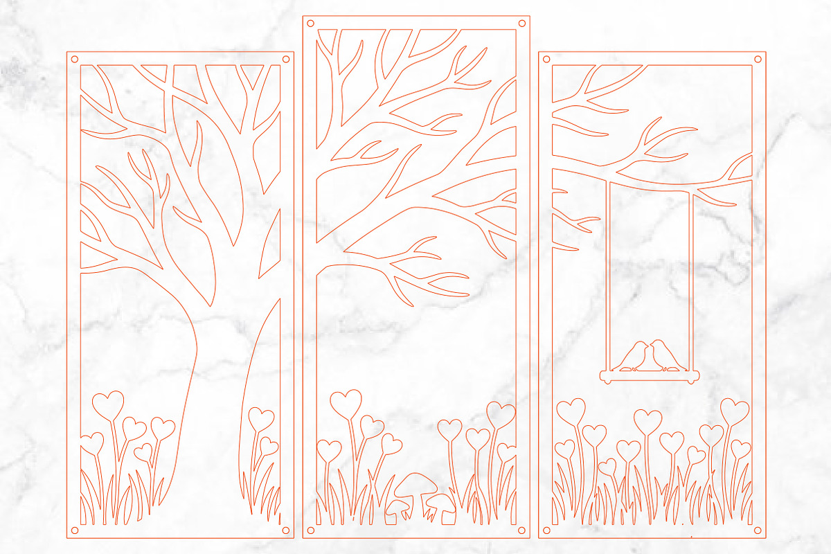 Tree of Life Wall Art SVG Laser Cut, an Object Graphic by Rose Art (Photo 3 of 3)