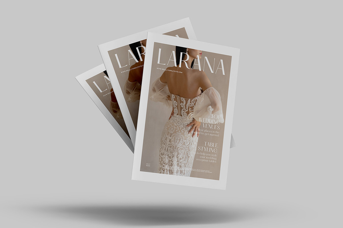 A4 Magazine Mockup Set - 8 views, a Books & Magazine Mockup by Illusiongraphic (Photo 5 of 19)
