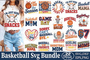 Basketball SVG Bundle, an Object Graphic by DollarSmart