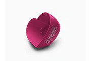 Heart Container Mockup Template Set, a Cups & Container Mockup by DesignRushMarket (Thumbnail 2 of 11)