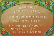 Molucas, a Serif Font by Burntilldead (Thumbnail 3 of 10)