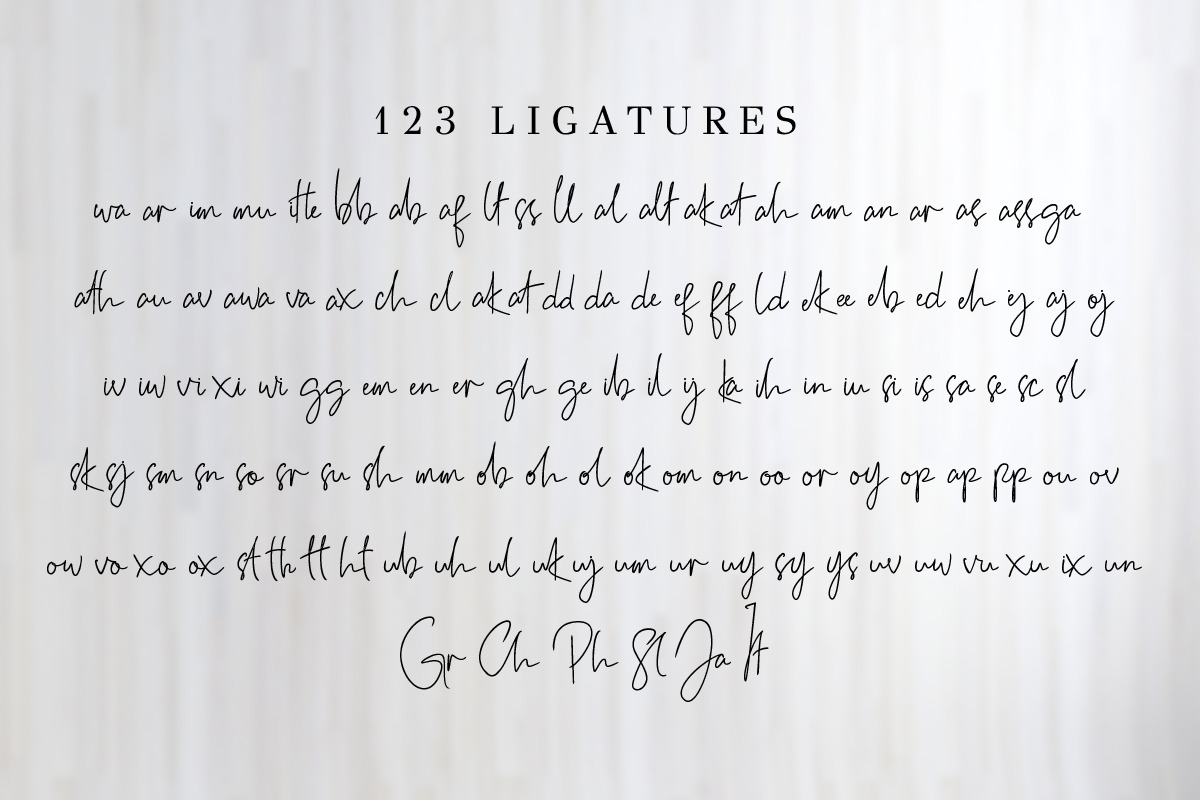 Charllesh Classy Signature Script, a Script Font by Say Studio (Photo 13 of 14)